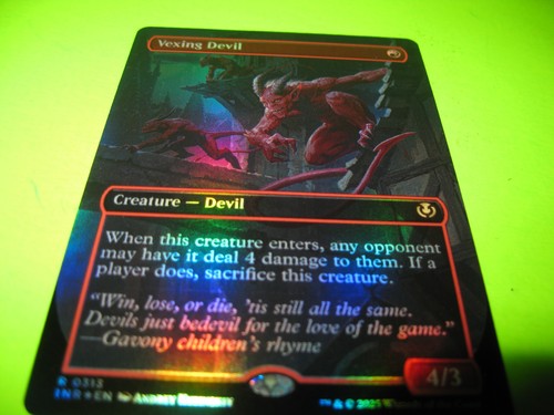 Vexing devil inr 313 - devil, (foil)