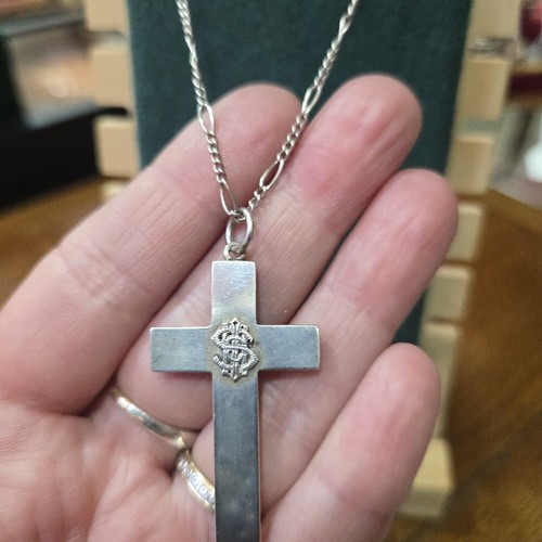 Croce crocifisso argento - croce,