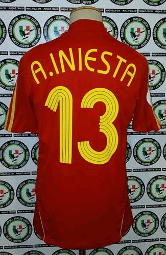 Iniesta 2006 spain - wc,