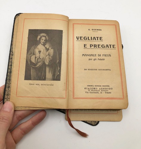 Libro vegliate pregate - "vegliate, e