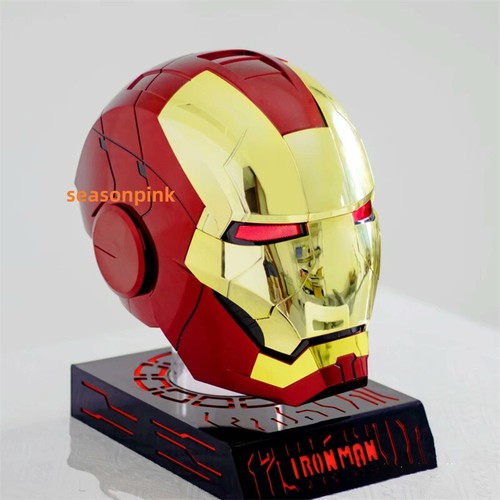 Casco autoking gold iron man - autoking,