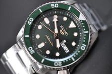 OROLOGIO SEIKO 5 SPORTS SRPD63K1 QUADRANTE VERDE AUTOMATICO DA UOMO Garanzia Internet