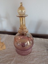 Ampolla / Bottiglia MURANO PARISE. vetro soffiato sfumato a colori Vintage