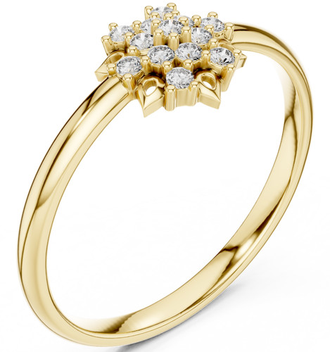 Anello oro kt con - in,