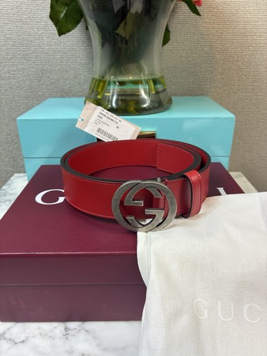 Gucci rosso red unisex - red, leather