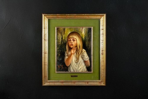 Quadro opera olio - , tela