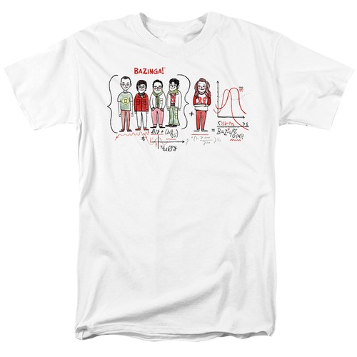 Maglietta big bang theory - big,