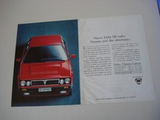 advertising Pubblicità 1991 LANCIA DELTA HF TURBO