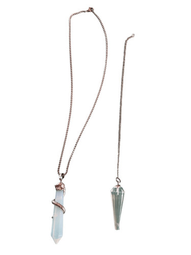 Collana pendolo serpente