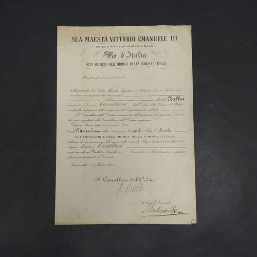 Nomina cavaliere della - cavaliere,