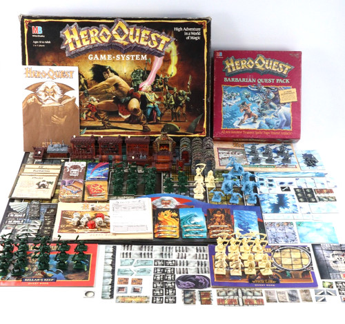 Hero quest gioco - hero, tavolo