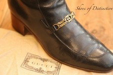 Gucci GG stivali neri pelle