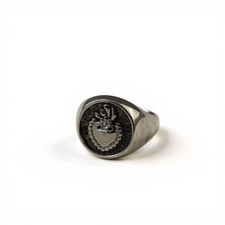 Anello uomo acciaio misura 18