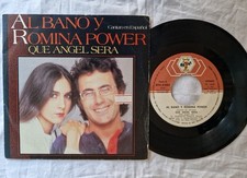 AL BANO ROMINA POWER CHE ANGELO SEI IN SPAGNOLO 45 GIRI SPAGNA 1983 NO CD 33