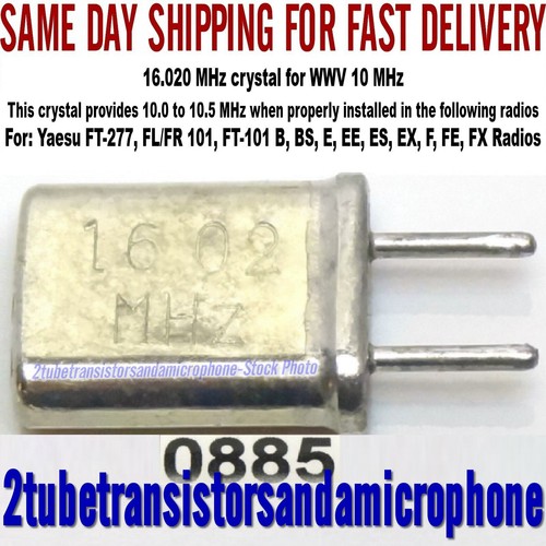 020 mhz crystal - 16.020, per