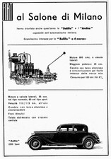 PUBBLICITA' 1934 FIAT ARDITA