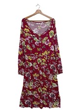 BPC Abito a maniche lunghe Donna Abito Taglia IT 52 rosso stile casual