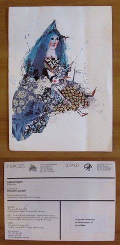 Cartolina invito mostra - cartolina,