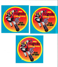 Set 3 adesivi stickers vintage