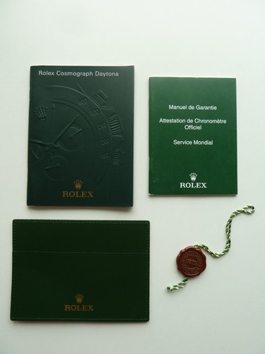 Rolex daytona libretto set - rolex,