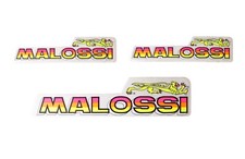 *HH* Lotto 3 Adesivi Adesivo vintage old stiker Stikers Malossi Moto Bike