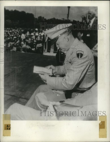 1945 stampa foto ike stato - stampa,