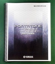 Yamaha PSR-2100 PSR-1100 Instruction Manual: 176 Pages & Protective Covers!