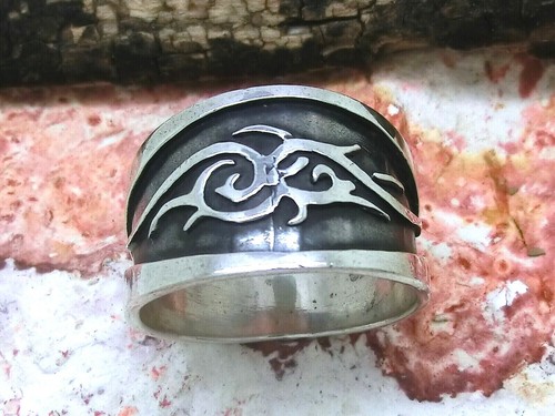 Anello bandring massiccio - bandring, in
