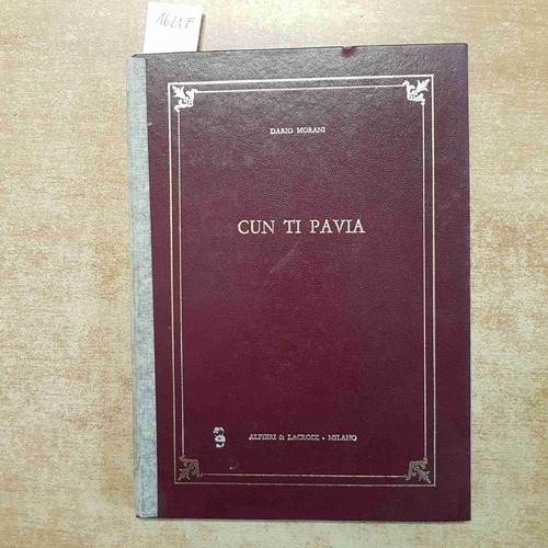 Cun pavia dario morani - cun,