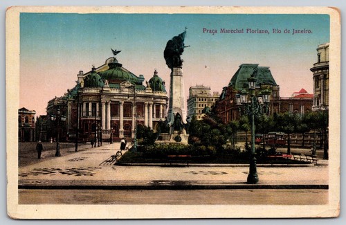 Cartolina praça marechal - praça,