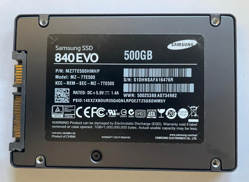 Samsung 840 evo - samsung, pollici