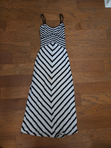 Maxi abito righe bebe - a, xs