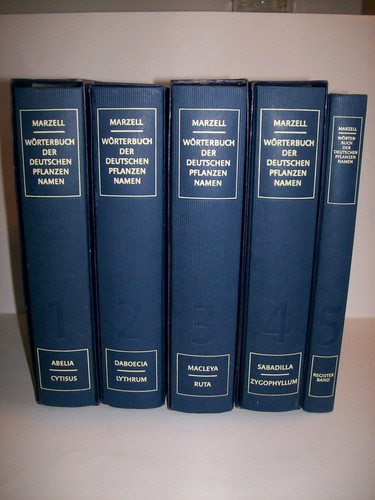 Marzell wörterbuch der - marzell:,