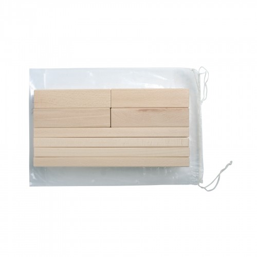 Mattoncini quadrati legno - 8,