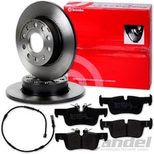 DISCHI FRENO BREMBO 280mm + PASTIGLIE POSTERIORI adatti per BMW X1 F48 + X2 F39