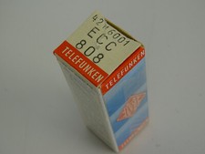 1x ECC808 TUBI TELEFUNKEN NOS