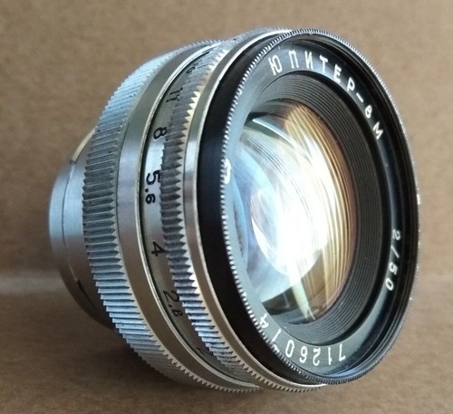 Obiettivo jupiter 50mm - jupiter-8m, f2