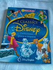 I CLASSICI DISNEY CONAD - ALBUM FIGURINE COMPLETO DI 162 FIGURINE SU 180