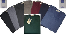 MAGLIA UOMO lana merino scollo