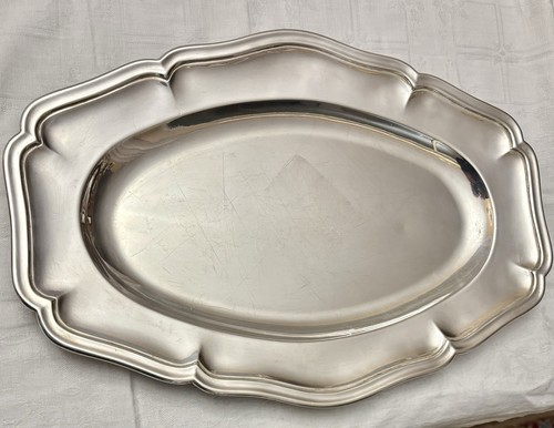 Grand plat ovale metal - en,