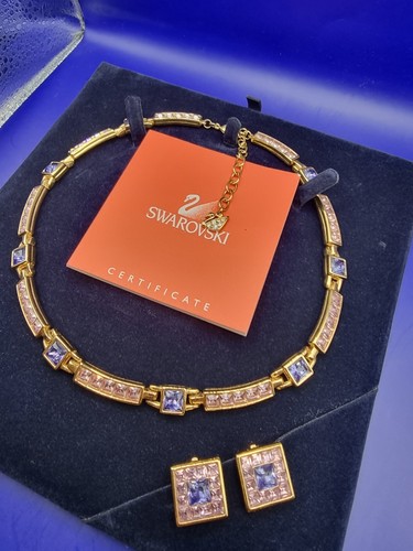 Set orecchini clip collana
