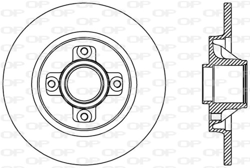 Set freni disco - disco, parts