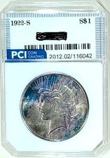 1922-S Rara Data Pace Dollaro
