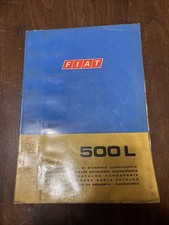 Fiat 500 L Catalogo Ricambi 1968