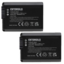 2x Batteria per Sony Alpha
