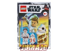 LEG57 Figurine LEGO Star Wars Polybag 8 pièces : 912173 REY+BB-8