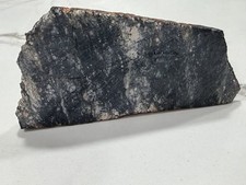 Fetta di meteorte di basalto