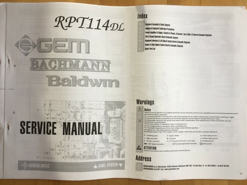 Pianoforte rpt 114 - rpt, dl