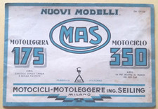 R286] Dépliant MOTO MAS NUOVI