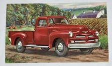 Vintage 1954 Red Chevy Pick Up